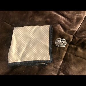 Lapel and pocket square!